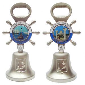 Колокольчик металлический "Севастополь" №203