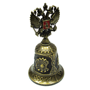 Колокольчик металлический "Крым-жемчужина России" №287