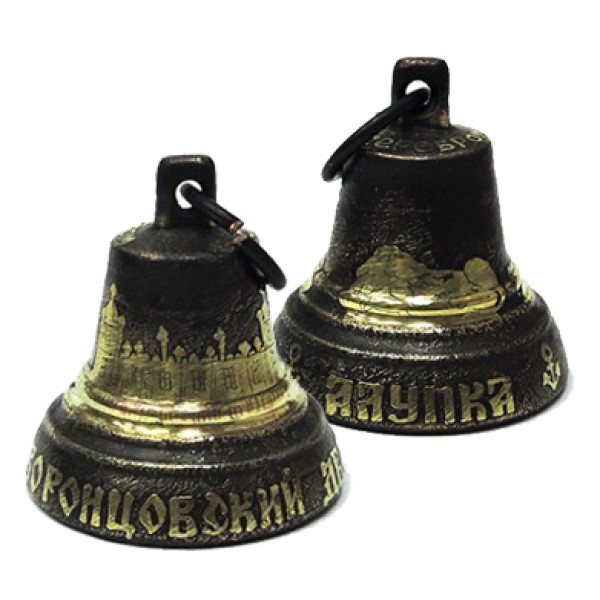 Колокольчик металлический "Воронцовский Дворец" №KL3-3 Колокольчик металлический "Воронцовский Дворец" №KL3-3