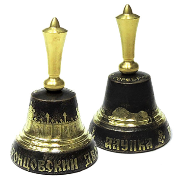 Колокольчик металлический "Воронцовский Дворец" №KL4B-3 Колокольчик металлический "Воронцовский Дворец" №KL4B-3