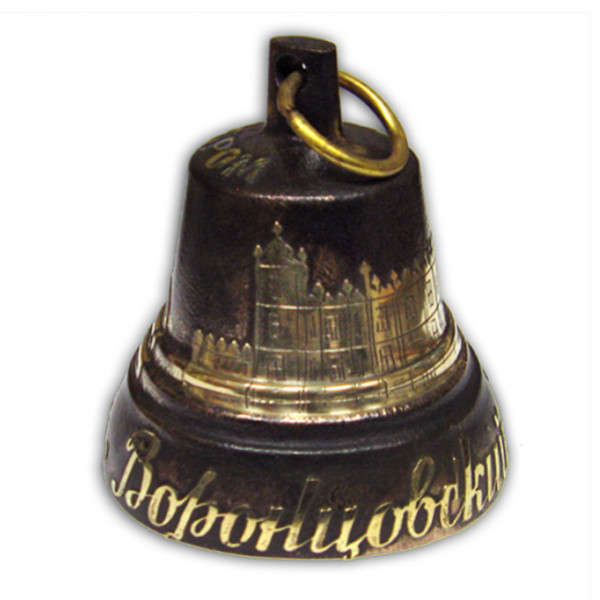 Колокольчик металлический "Алупка-Воронцовский дворец" №KL7-3 Колокольчик металлический "Алупка-Воронцовский дворец" №KL7-3