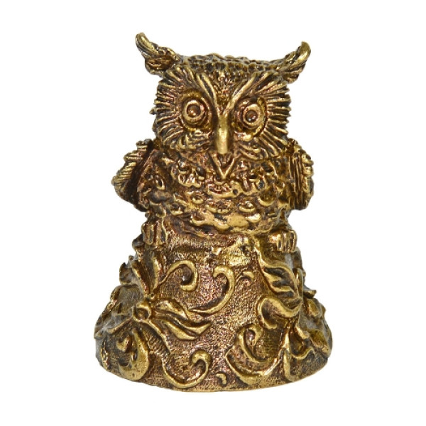 Колокольчик из бронзы "Совенок" №K0024 Колокольчик из бронзы "Совенок" №K0024