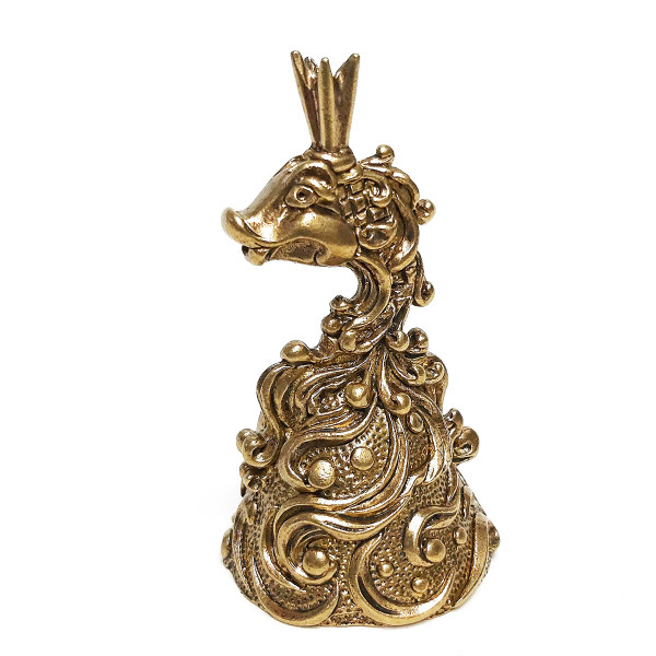 Колокольчик из бронзы "Золотая рыбка" №K0079 Колокольчик из бронзы "Золотая рыбка" №K0079
