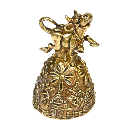 Колокольчик из бронзы "Корова" №K0082