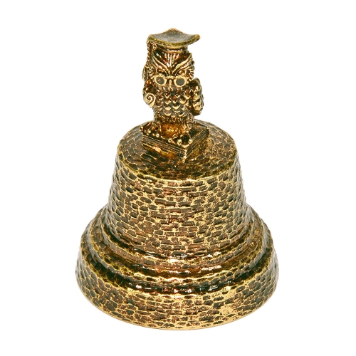 Колокольчик из бронзы "Сова" №K0101