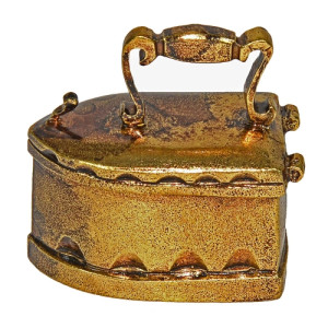 Колокольчик из бронзы "Утюг" №K0107