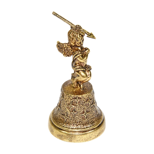 Колокольчик из бронзы "Амур со стрелой" №K0112