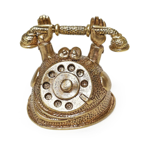 Колокольчик из бронзы "Телефон" №K0160 Колокольчик из бронзы "Телефон" №K0160