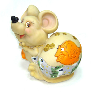 Копилка Мышь №1437A