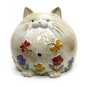 Копилка керамическая "Кот средний" №316460