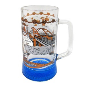 Бокал пивной стеклянный 0,3 л "Крым" №1172-1