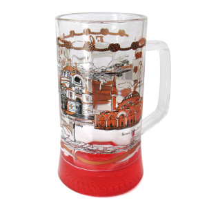 Бокал пивной стеклянный 0,3 л "Евпатория" №1172-6