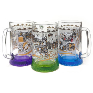 Бокал пивной стеклянный 0,5 л "Ялта" №1008-5