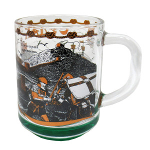 Кружка стеклянная "Судак" №1335-4