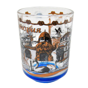 Кружка стеклянная "Евпатория" №1335-6