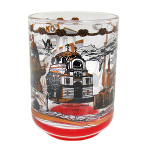 Кружка стеклянная "Евпатория" №1335-6