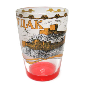 Кружка стеклянная "Судак" №1334-4