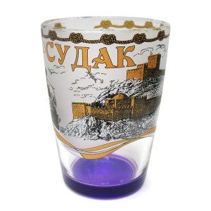 Кружка стеклянная "Судак" №1334-4