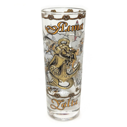 Стопка стеклянная "Ялта. Русалка" №1140-12