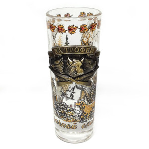 Стопка стеклянная "За трофеи" №1140-15