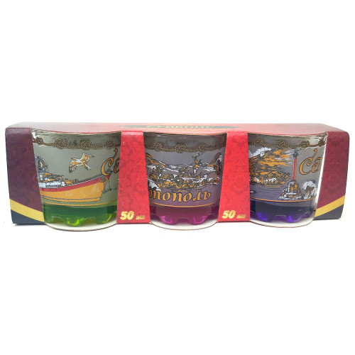 Набор стопок "Севастополь" 3 шт №886-3