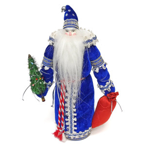 Кукла Дед Мороз из фарфора №К013