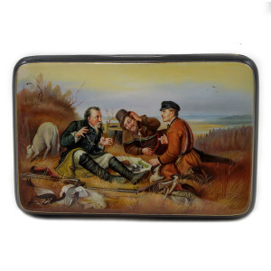 Шкатулка Федоскино №LG-30