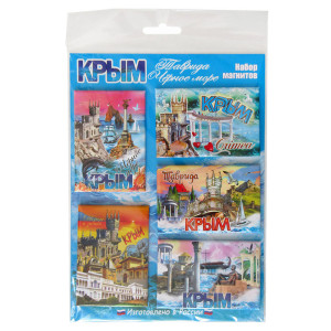 Набор фото-магнитов "Крым-Таврида-Черное море" №NM001