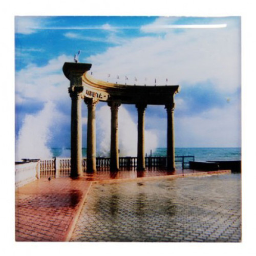 Магнит фотопластик "Алушта" №823-046