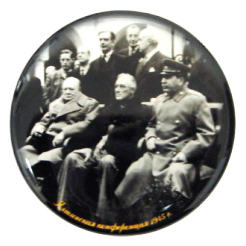 Магнит фотопластик "Ялтинская конференция 1945 г" №7М_32