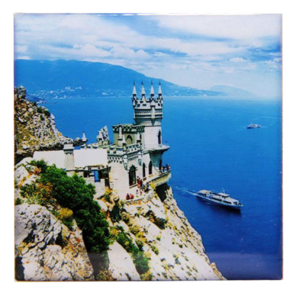 Магнит фотопластик "Ласточкино гнездо" №823_001 Магнит фотопластик "Ласточкино гнездо" №823_001