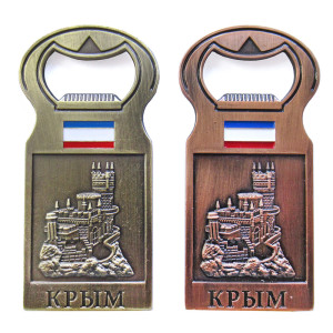 Магнит-открывашка из металла "Крым" №284