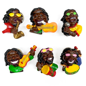 Магнит-прищепка "Растаман" №08030