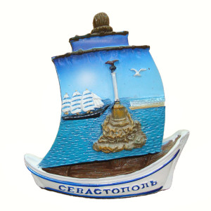 Магнит рельефный из поликерамики "Севастополь" №112A