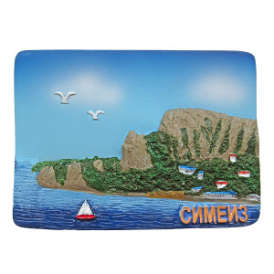 Магнит рельефный из поликерамики "Симеиз" №34