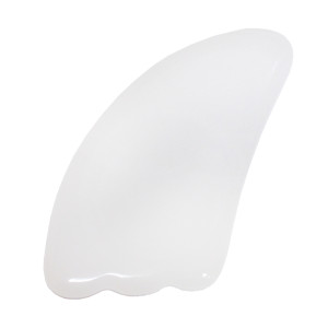 Скребок-массажер гуаша для лица из камня №MU-38-2