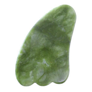 Скребок-массажер гуаша для лица из камня №MU-103