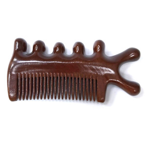 Массажер-гребешок сандаловый №7277-38