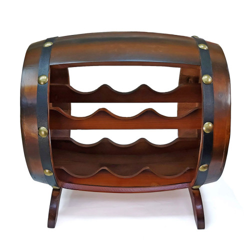 Винный минибар из дерева "Бочка" №30266