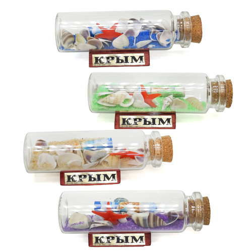 магнит бутылочка желаний "Крым" №72074M-1
