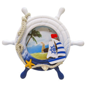 Фоторамка "Штурвал" №N001F