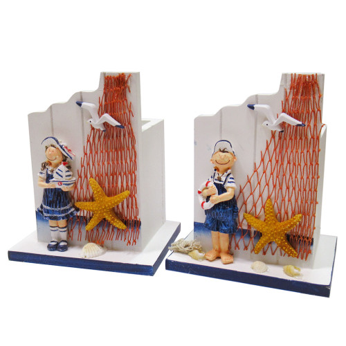 Стакан для карандашей "Морская тема" №12B216