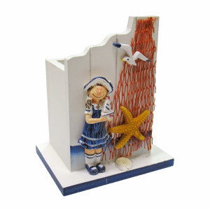 Стакан для карандашей "Морская тема" №12B216