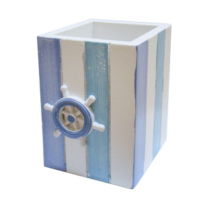 Стакан для карандашей "Морская тема" №L-03