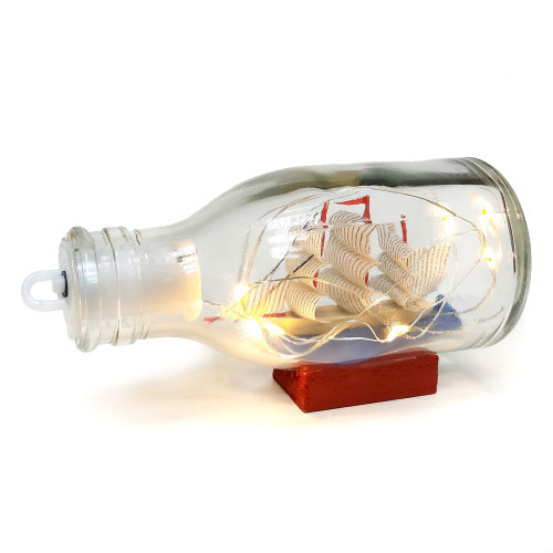 Корабль в бутылке с подсветкой №20129