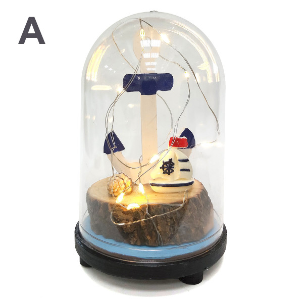 Сфера Морская тема с подсветкой №A005 Сфера Морская тема с подсветкой №A005