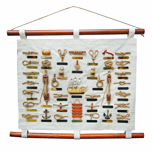 Панно настенное "Морские узлы" №6552