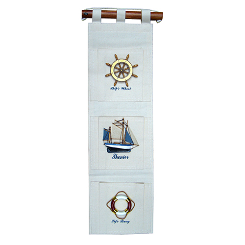 Панно настенное с карманами №7124