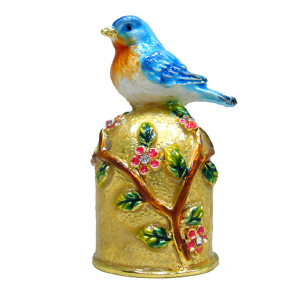 Наперсток под Фаберже "Соловей" №2122