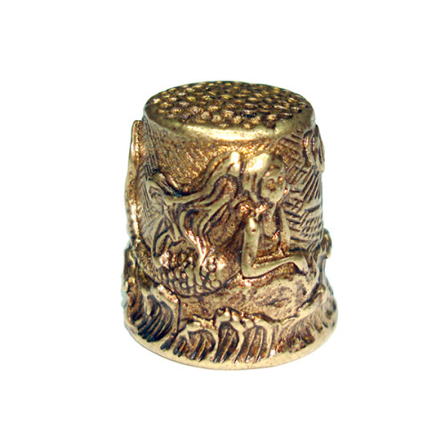 Наперсток из бронзы №Н1 "Русалочка" 